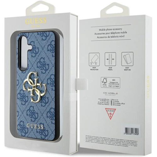 Kup Etui Guess GUHCS24S4GMGBL Samsung Galaxy S24 hardcase 4G Big Metal Logo kék/blue - GUE3318 - {ean13} - Sklep Home Screen