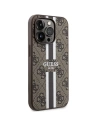 Kup Etui Guess GUHMP15LP4RPSW Apple iPhone 15 Pro hardcase 4G Printed Stripes MagSafe maro/brown - GUE3319 - {ean13} - Sklep Home Screen
