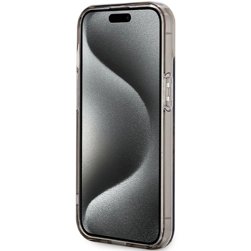 Kup Etui Guess GUHMP15SHFWFCK Apple iPhone 15 / 14 / 13 hardcase IML Virágkoszorú MagSafe fekete/black - GUE3320 - {ean13} - Sklep Home Screen
