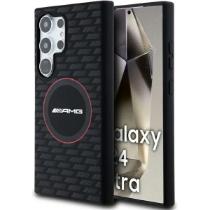 Kup Etui AMG AMHMS24L23SMRK Samsung Galaxy S24 Ultra tvrdý kryt silikonový uhlíkový vzor MagSafe černý/black - MRS95 - {ean13} - Sklep Home Screen