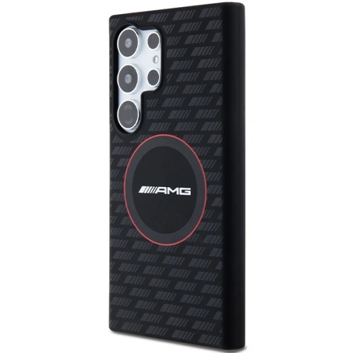Buy AMG AMHMS24L23SMRK Samsung Galaxy S24 Ultra hardcase Silicone Carbon Pattern MagSafe black - MRS95 - {ean13} - Home Screen Store Europe