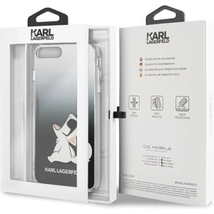 Kup Karl Lagerfeld KLHCI8LCFNRCBK iPhone 7/8 Plus hardcase czarny/black Choupette Fun - KLD083BLK - {ean13} - Sklep Home Screen