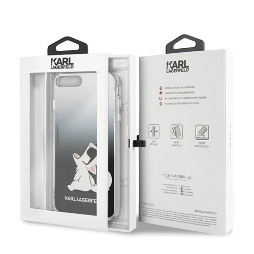 Buy Karl Lagerfeld KLHCI8LCFNRCBK iPhone 7/8 Plus hardcase black Choupette Fun - KLD083BLK - {ean13} - Home Screen Store Europe
