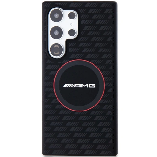 Buy AMG AMHMS24L23SMRK Samsung Galaxy S24 Ultra hardcase Silicone Carbon Pattern MagSafe black - MRS95 - {ean13} - Home Screen Store Europe