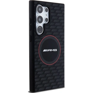 Buy AMG AMHMS24L23SMRK Samsung Galaxy S24 Ultra hardcase Silicone Carbon Pattern MagSafe black - MRS95 - {ean13} - Home Screen Store Europe