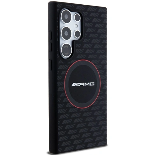 Buy AMG AMHMS24L23SMRK Samsung Galaxy S24 Ultra hardcase Silicone Carbon Pattern MagSafe black - MRS95 - {ean13} - Home Screen Store Europe