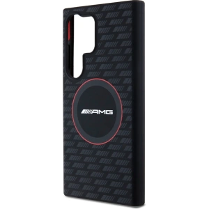 Kup Etui AMG AMHMS24L23SMRK Samsung Galaxy S24 Ultra tvrdý kryt silikonový uhlíkový vzor MagSafe černý/black - MRS95 - {ean13} - Sklep Home Screen
