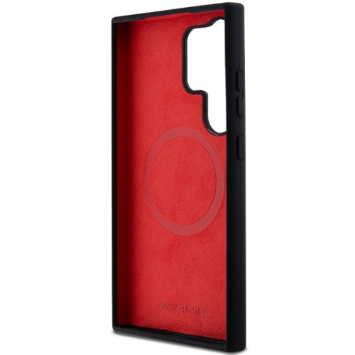 Kup Case AMG AMHMS24L23SMRK Samsung Galaxy S24 Ultra Hardcase Silikon Carbon-Muster MagSafe schwarz/black - MRS95 - {ean13} - Sklep Home Screen