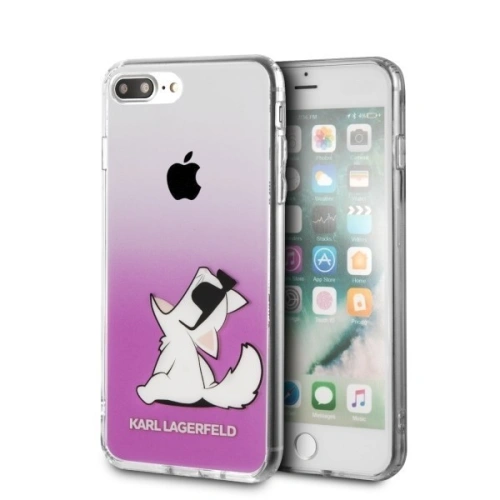 Kup Karl Lagerfeld KLHCI8LCFNRCPI iPhone 7/8 Plus hardcase roz/roz Choupette Fun - KLD084PNK - {ean13} - Sklep Home Screen