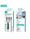 Kup Kabel 3in1 USAMS US-SJ600 USB-C / Lightning / microUSB / USB-C 100W 1,2m schwarz/black - USA1042 - {ean13} - Sklep Home Screen