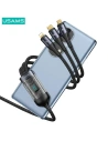 Kup Kabel 3w1 USAMS US-SJ600 USB-C / Lightning / microUSB / USB-C 100W 1,2m černý/black - USA1042 - {ean13} - Sklep Home Screen