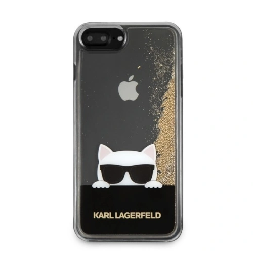 Kup Karl Lagerfeld KLHCI8LCHPEEGO iPhone 7/8 Plus zlatý/hard case Liquid Glitter - KLD085GLD - {ean13} - Sklep Home Screen