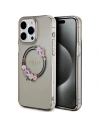 Kup Etui Guess GUHMP15XHFWFCK Apple iPhone 15 Pro Max hardcase IML Flowers Wreatch MagSafe czarny/black - GUE3321 - {ean13} - Sklep Home Screen