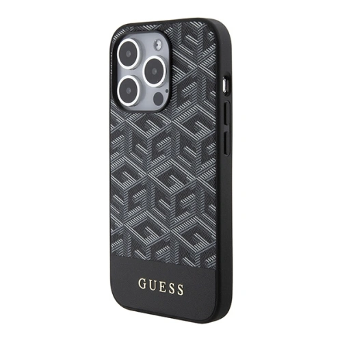 Kup Etui Guess GUHMP15XHGCFSEK Apple iPhone 15 Pro Max hardcase GCube Stripes MagSafe negru/black - GUE3322 - {ean13} - Sklep Home Screen