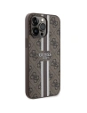Buy Guess GUHMP15XP4RPSW Apple iPhone 15 Pro Max hardcase 4G Printed Stripes MagSafe brown - GUE3323 - {ean13} - Home Screen Store Europe