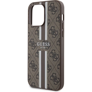 Kup Etui Guess GUHMP15XP4RPSW Apple iPhone 15 Pro Max hardcase 4G Printed Stripes MagSafe barna/brown - GUE3323 - {ean13} - Sklep Home Screen