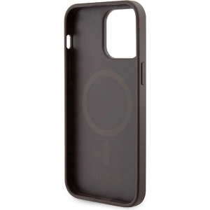 Kup Case Guess GUHMP15XP4RPSW Apple iPhone 15 Pro Max Hardcase 4G Gedruckte Streifen MagSafe braun/brown - GUE3323 - {ean13} - Sklep Home Screen