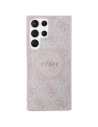 Kup Etui Guess GUHMS24LG4GFRP Samsung Galaxy S24 Ultra hardcase 4G Collection Leather Metal Logo MagSafe růžový/pink - GUE3324 - {ean13} - Sklep Home Screen