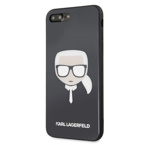 Kup Karl Lagerfeld KLHCI8LDLHBK iPhone 7/8 Plus černý/black Iconic Glitter Karl`s Head - KLD086BLK - {ean13} - Sklep Home Screen