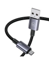 Kup Kabel USAMS US-SJ670 USB-A / Micro-USB 2A 2m Rychlé nabíjení ocelový/rezavý - USA1051 - {ean13} - Sklep Home Screen
