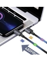 Kup Kabel USAMS US-SJ670 USB-A / Micro-USB 2A 2m Fast Charging stalowy/tarnish - USA1051 - {ean13} - Sklep Home Screen