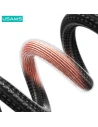Kup Kabel USAMS US-SJ680 USB-A / USB-C 3A 0,25m Fast Charging stalowy/tarnish - USA1052 - {ean13} - Sklep Home Screen