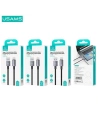 Kup Kabel USAMS US-SJ680 USB-A / USB-C 3A 0,25m Fast Charging stalowy/tarnish - USA1052 - {ean13} - Sklep Home Screen