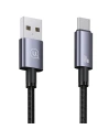 Kup Kabel USAMS US-SJ663 USB-A / USB-C 3A 1,2m Rychlé nabíjení ocelový/rezavý - USA1053 - {ean13} - Sklep Home Screen