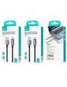 Kup Kabel USAMS US-SJ663 USB-A / USB-C 3A 1,2m Rychlé nabíjení ocelový/rezavý - USA1053 - {ean13} - Sklep Home Screen