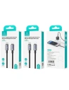 Kup Kabel USAMS US-SJ662 USB-C / Lightning 30W 1,2m Rychlé nabíjení ocelový/černý - USA1055 - {ean13} - Sklep Home Screen