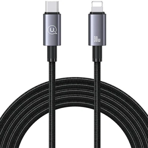 Kup Kabel USAMS US-SJ665 USB-C / Lightning 30W 2m Rychlé nabíjení ocelový/rezavý - USA1056 - {ean13} - Sklep Home Screen