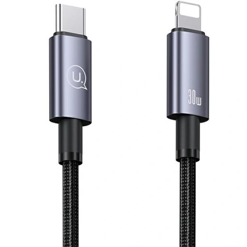 Kup Kabel USAMS US-SJ665 USB-C / Lightning 30W 2m Rychlé nabíjení ocelový/rezavý - USA1056 - {ean13} - Sklep Home Screen