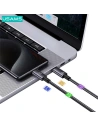 Kup Kabel USAMS US-SJ678 USB-C / USB-C 60W 0,25m Fast Charging stalowy/tarnish - USA1057 - {ean13} - Sklep Home Screen