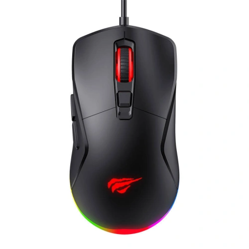 Kup Kabelgebundene Gaming-Maus Havit MS960 RGB schwarz - HVT285 - {ean13} - Sklep Home Screen