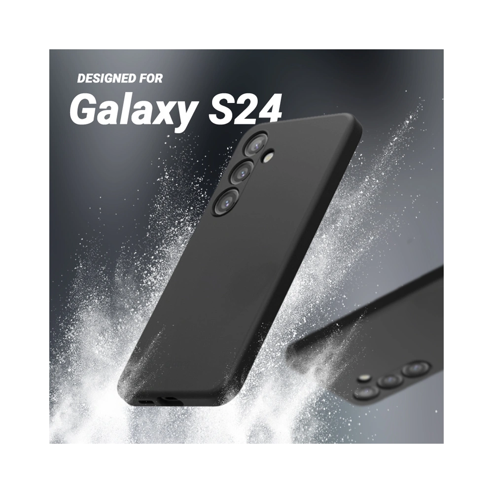 Etui Crong Color Cover Samsung Galaxy S24 czarny