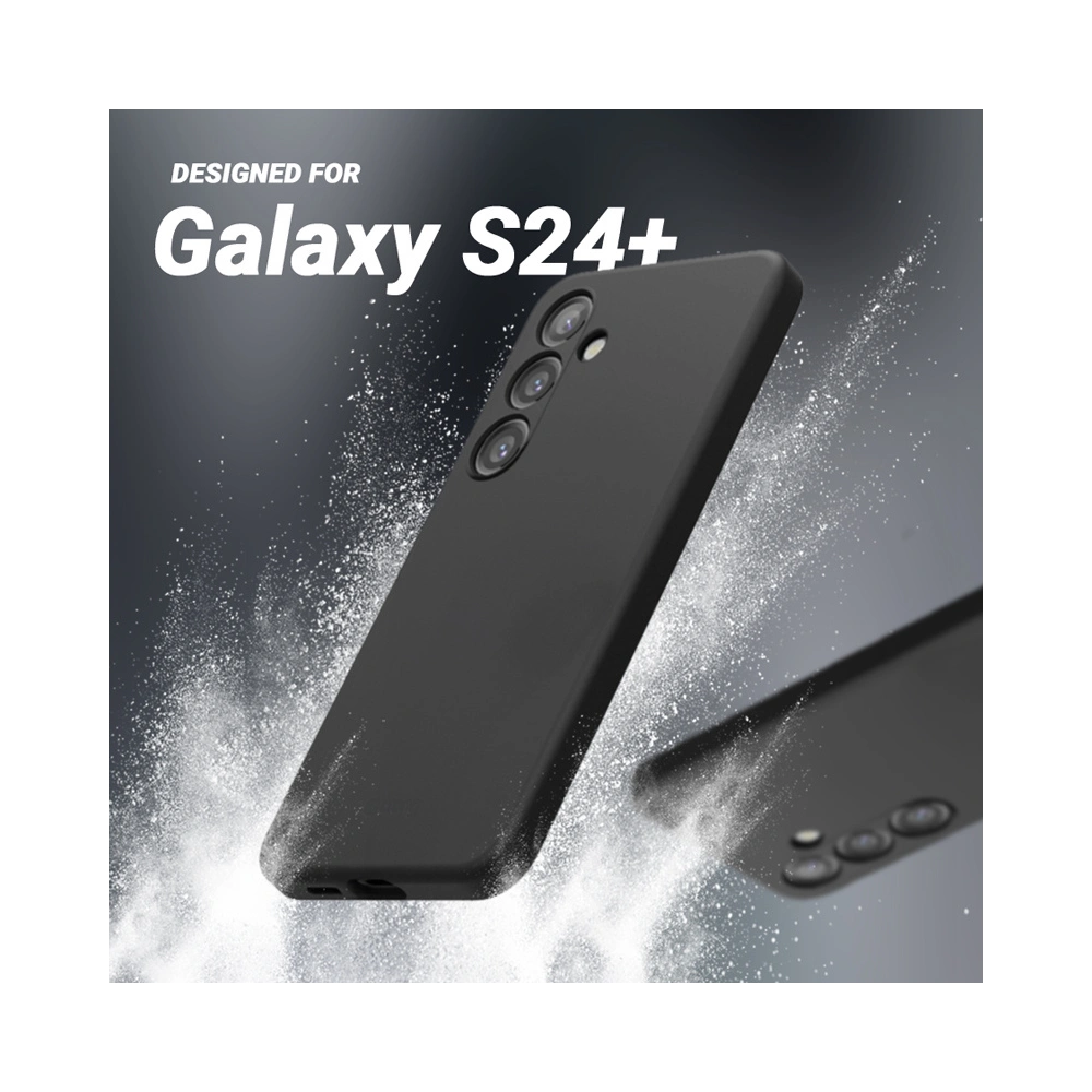 Etui Crong Color Cover Samsung Galaxy S24+ Plus czarny