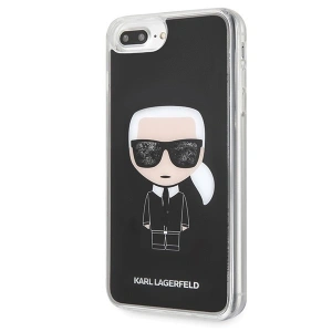 Kup Karl Lagerfeld KLHCI8LICGBK iPhone 7/8 Plus czarny/black Iconic Glitter - KLD087BLK - {ean13} - Sklep Home Screen