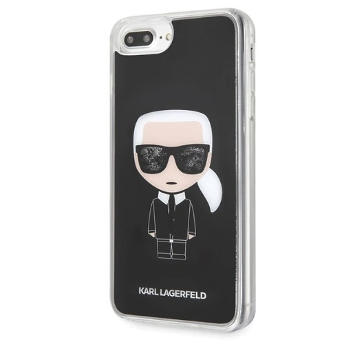 Kup Karl Lagerfeld KLHCI8LICGBK iPhone 7/8 Plus černý/black Iconic Glitter - KLD087BLK - {ean13} - Sklep Home Screen