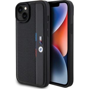 Kup Etui BMW BMHCP15S23PUPVK Apple iPhone 15 / 14 / 13 hardcase Perforated Tricolor Line černý/black - BMW610 - {ean13} - Sklep Home Screen