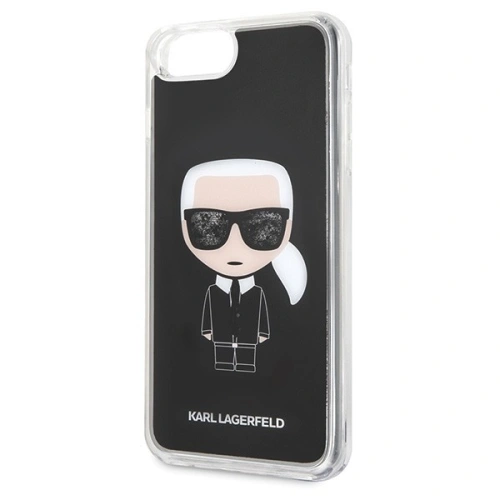 Kup Karl Lagerfeld KLHCI8LICGBK iPhone 7/8 Plus černý/black Iconic Glitter - KLD087BLK - {ean13} - Sklep Home Screen