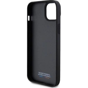 Kup Case BMW BMHCP15S23PUPVK Apple iPhone 15 / 14 / 13 Hardcase Perforierte Tricolor Linie schwarz/black - BMW610 - {ean13} - Sklep Home Screen