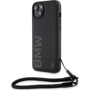 Kup Etui BMW BMHCP15S23RMRLK Apple iPhone 15 / 14 / 13 hardcase Signature Leather Wordmark Cord černý/black - BMW611 - {ean13} - Sklep Home Screen