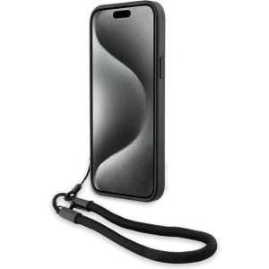 Kup Etui BMW BMHCP15S23RMRLK Apple iPhone 15 / 14 / 13 hardcase Signature Leather Wordmark Cord negru/black - BMW611 - {ean13} - Sklep Home Screen