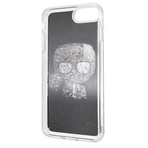 Kup Karl Lagerfeld KLHCI8LICGBK iPhone 7/8 Plus czarny/black Iconic Glitter - KLD087BLK - {ean13} - Sklep Home Screen