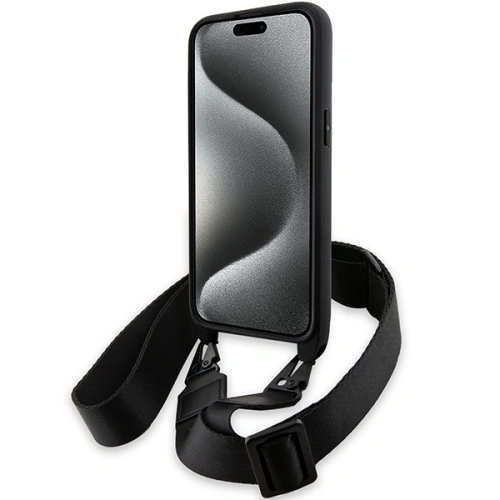 Kup Etui BMW BMHCP15X23PSCCK Apple iPhone 15 Pro Max hardcase M Edition Carbon Stripe & Strap negru/black - BMW612 - {ean13} - Sklep Home Screen