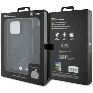 Kup Etui BMW BMHCP15X23PSCCK Apple iPhone 15 Pro Max hardcase M Edition Carbon Stripe & Strap černý/black - BMW612 - {ean13} - Sklep Home Screen