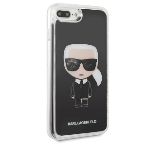 Kup Karl Lagerfeld KLHCI8LICGBK iPhone 7/8 Plus czarny/black Iconic Glitter - KLD087BLK - {ean13} - Sklep Home Screen