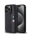 Etui BMW BMHCP15X23PUPVK Apple iPhone 15 Pro Max hardcase Perforated Tricolor Line negru/black
