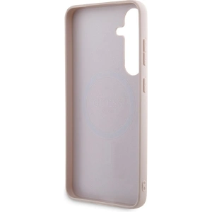 Kup Etui Guess GUHMS24MG4GFRP Samsung Galaxy S24+ Plus hardcase Colecția 4G Piele Metal Logo MagSafe roz/pink - GUE3326 - {ean13} - Sklep Home Screen