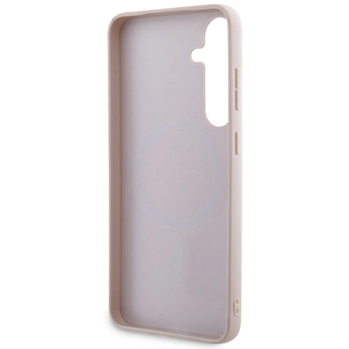 Kup Etui Guess GUHMS24MG4GFRP Samsung Galaxy S24+ Plus hardcase 4G Collection Leather Metal Logo MagSafe różowy/pink - GUE3326 - {ean13} - Sklep Home Screen